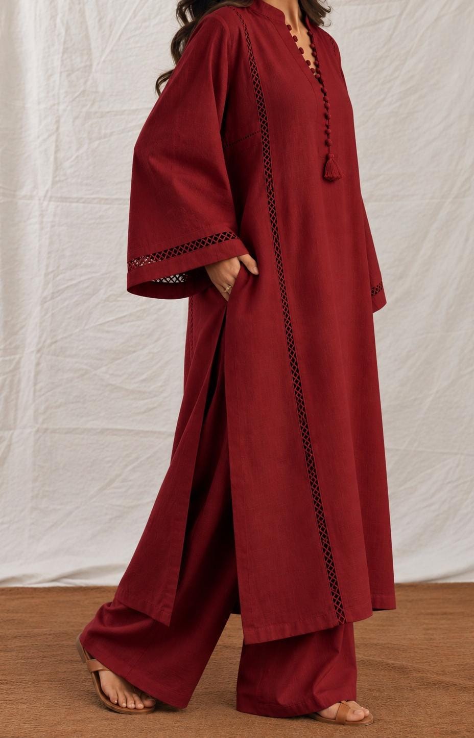 S02 Deep - Meroon Co-ord