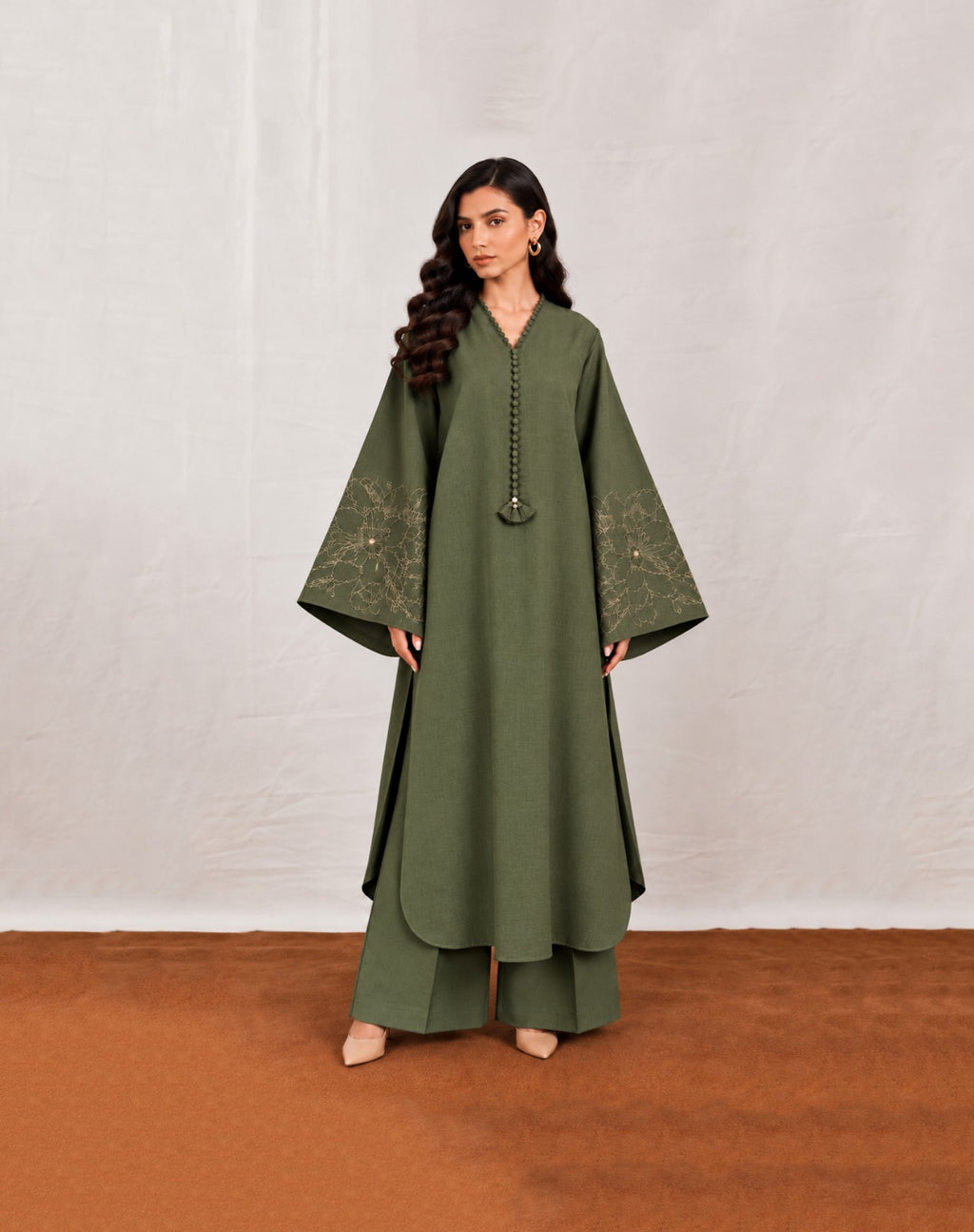 S05 Olive green Co-ord