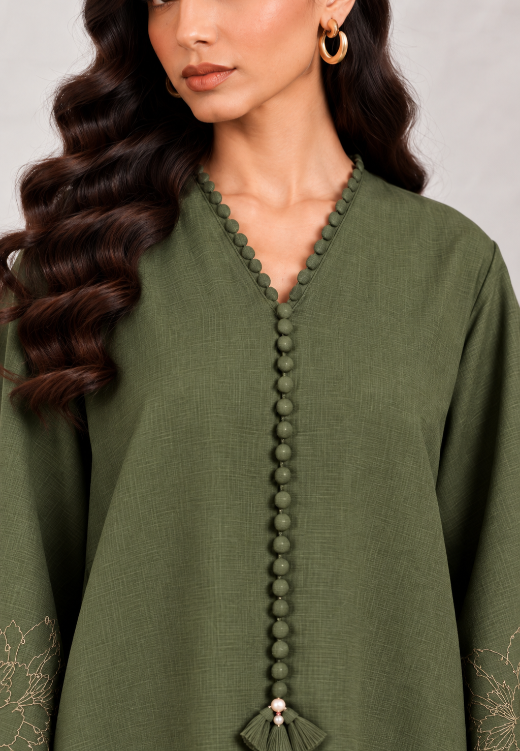 S05 Olive green Co-ord